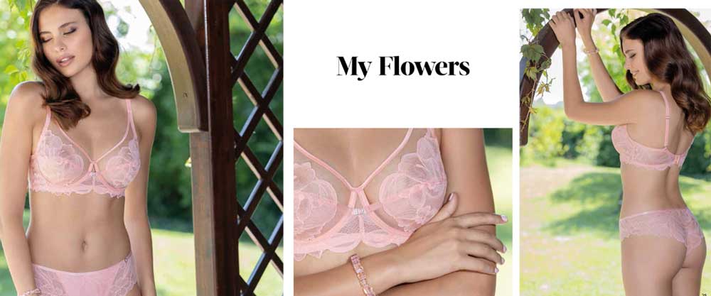 Итальянское белье Leilieve MY FLOWERS купить в магазине Пронтомода Киев Купить Leilieve MY FLOWERS в Украине недорого - доставка Киев, Одесса, Львов и др