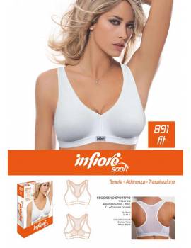Спортивный хлопковый бюстгальтер Infiore 891