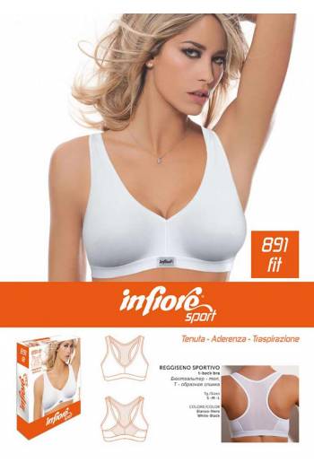Спортивный хлопковый бюстгальтер Infiore 891