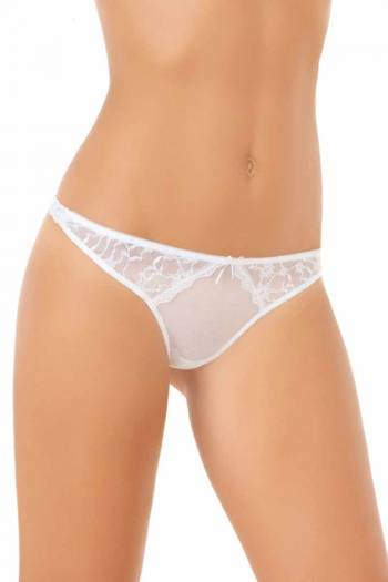 Стринги из сеточки и кружева Jadea 1593