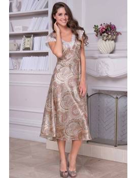 Длинная шелковая сорочка Mia-Amore Clementina 3458