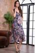 Длинная сорочка на широких бретелях Mia-Mia Etro 3508