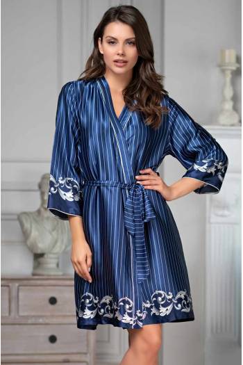 Короткий халат Mia-Amore Barocco 8613