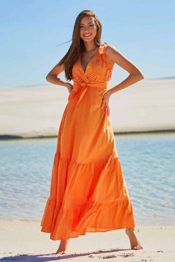 Длинный пляжный сарафан Mare Ora 2012