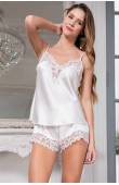 Комплект топ с шортами Mia-Amore White Swan 3552