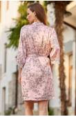 Короткий халат  Mia-Amore Rosmari 8693