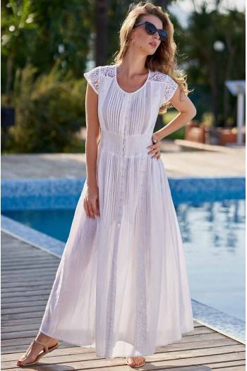Белый длинный сарафан Mia-Amore ARGENTINA 1380