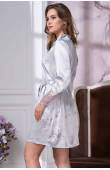 Короткий халат-сорочка Mia-Amore Kelly 3577