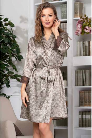 Короткий халат Mia-Amore AJUR 8773