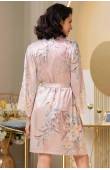 Короткий халат шелк Mia-Amore MILINDA 3723