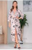 Длинный шелковый халат Mia-Amore Flavia 3759