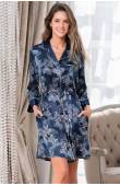 Короткий жіночий халат Mia-Amore Vanessa 3777