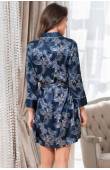 Короткий жіночий халат Mia-Amore Vanessa 3777