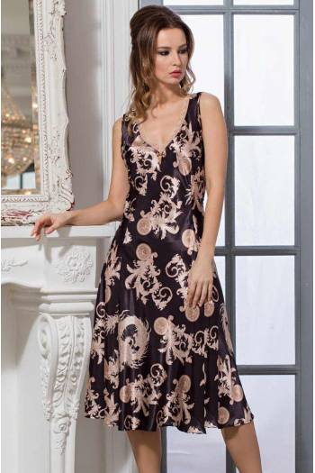 Довга сорочка Versachi Gold 9935