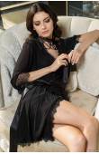 Короткий халат Mia-Amore GLAMOUR 9553