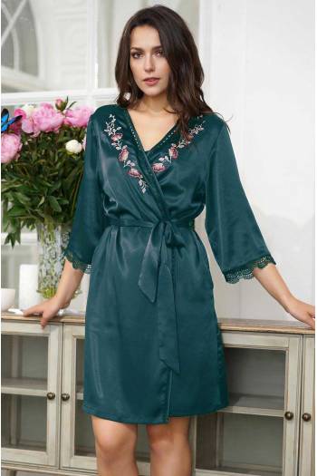 Короткий халат Mia-Amore Valensia 3263