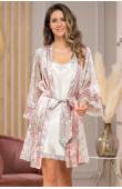 Короткий женский халат Mia-Amore Primavera 7183
