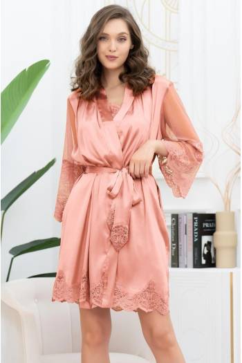Короткий халат Mia-Amorea Aurelia 3893