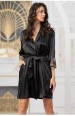 Короткий женский халат Mia-Amore Regina 3903