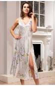 Длинная сорочка шелк Lilianna 3255