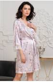 Короткий женский халат Mia-Amore Selin 3713