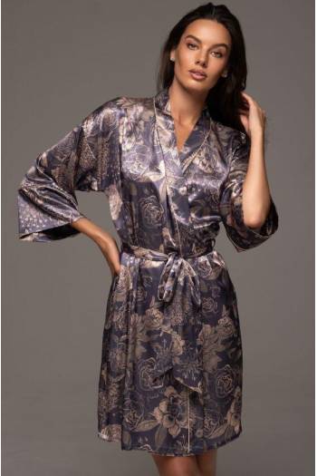 Короткий жіночий халат Mia-Amore Giaconda 4683