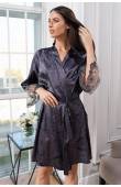 Короткий женский халат Mia-Amore Aletta 4443