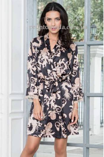 Короткий халат Versachi Gold 9933