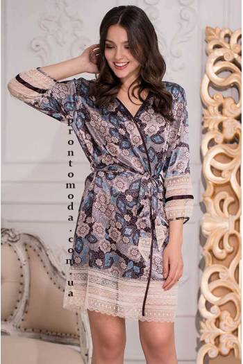 Короткий халат Mia-mia Linda 3283