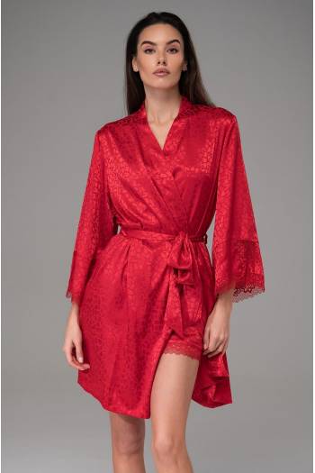 Червоний халат Mia-Amore Joanna 7313-2