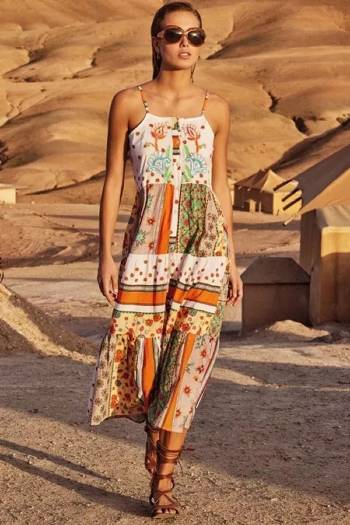 Длинный сарафан David DB24-025