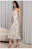 Довга сорочка шовк Lilianna 5996