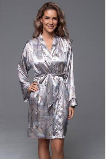 Женский короткий халат Mia-Amore La Perla 4713