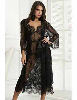 Длинный халат CHANEL 2033